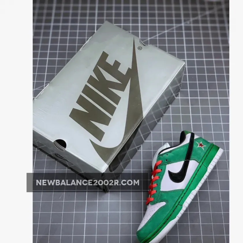 Nike SB Dunk Low Pro 'Heineken' Classic Green/Black-White-Red - dunk heineken