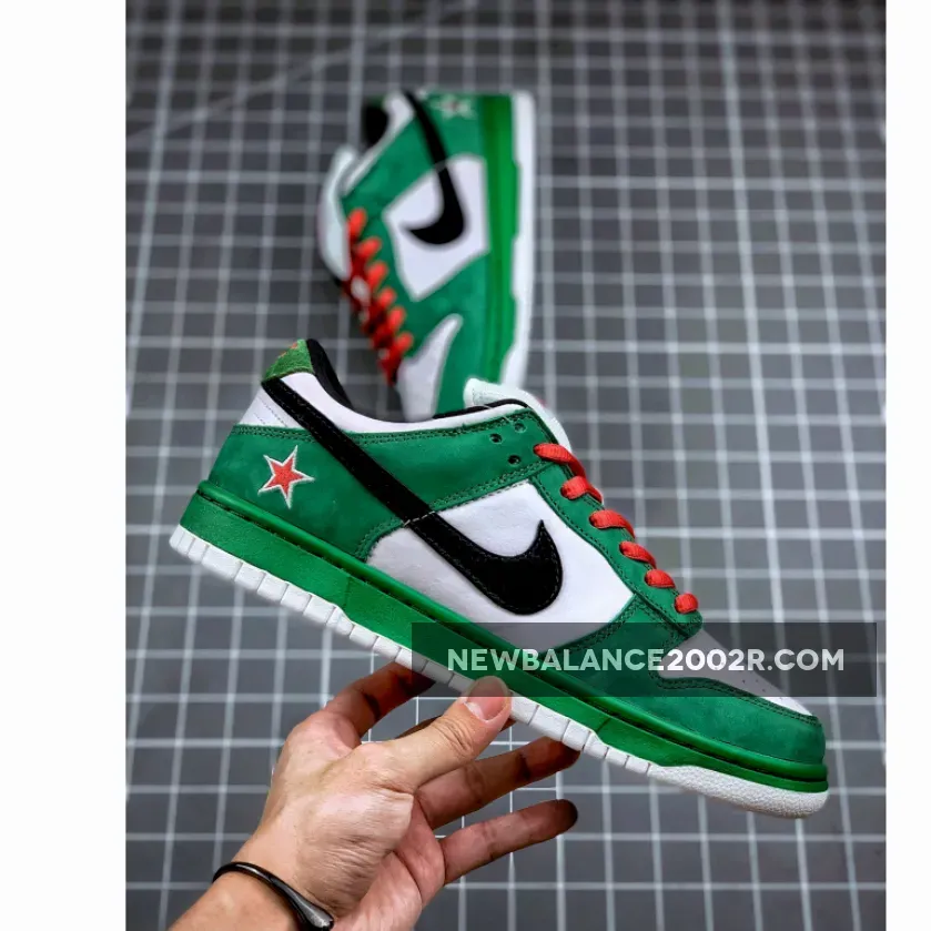 Nike SB Dunk Low Pro 'Heineken' Classic Green/Black-White-Red - dunk heineken