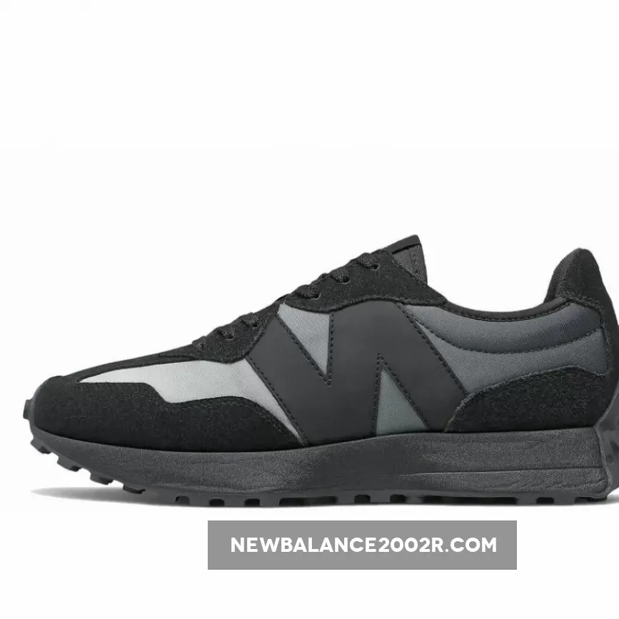 New Balance 327 Black Summer Fog MS327SB - goat new balance 327
