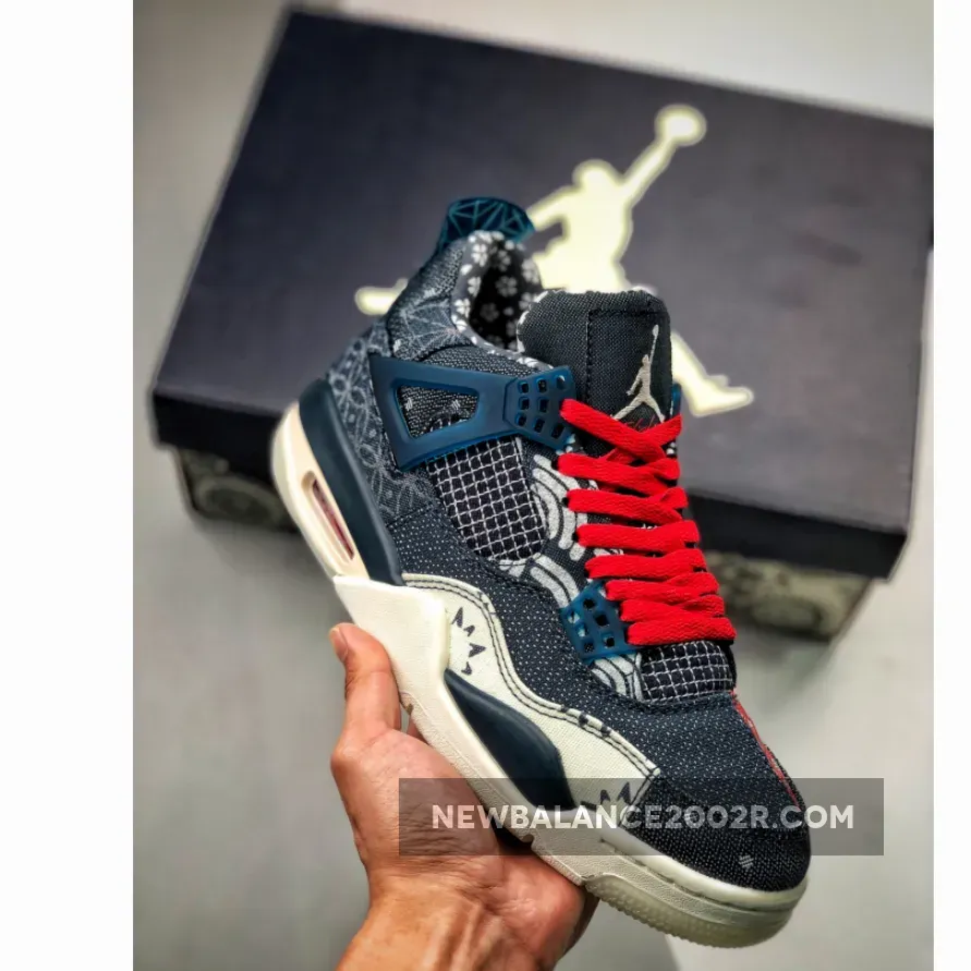 Goat Se Jordan 4 Retro SE Sashiko Deep Ocean CW0898-400