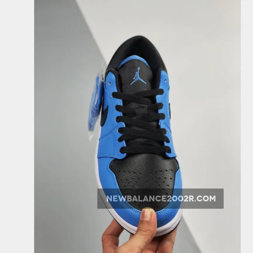 Air Jordan 1 Low University Blue/Black-White #nike air jordan 1 low university blue