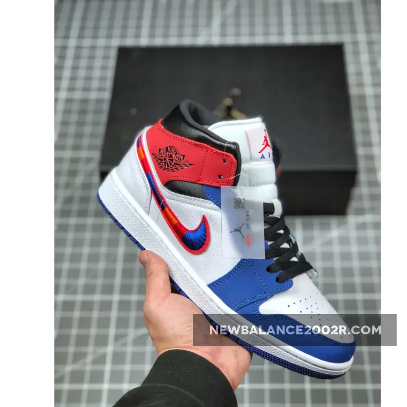 Jordan 1 Mid Multi Swoosh | nike multicolor swoosh 852542-146