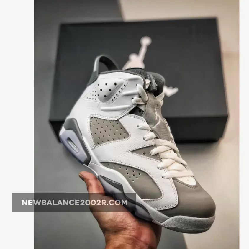 Retro 6 Cool Grey Air Jordan 6 White/Medium Grey-Cool Grey CT8529-100