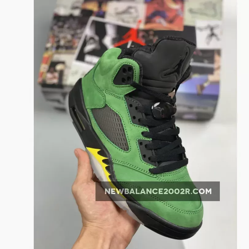 Air Jordan 5 'Oregon Ducks' CK6631-307 jordan 5 oregan