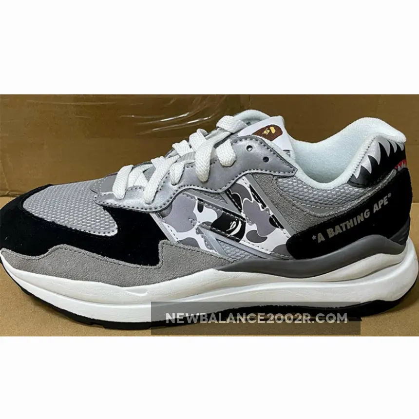 BAPE x New Balance 57/40 'Black/Grey' #new balance and bape collab