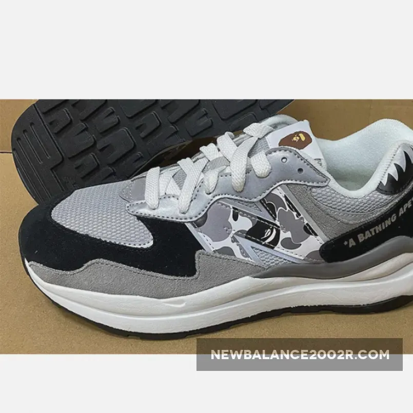 BAPE x New Balance 57/40 'Black/Grey' #new balance and bape collab