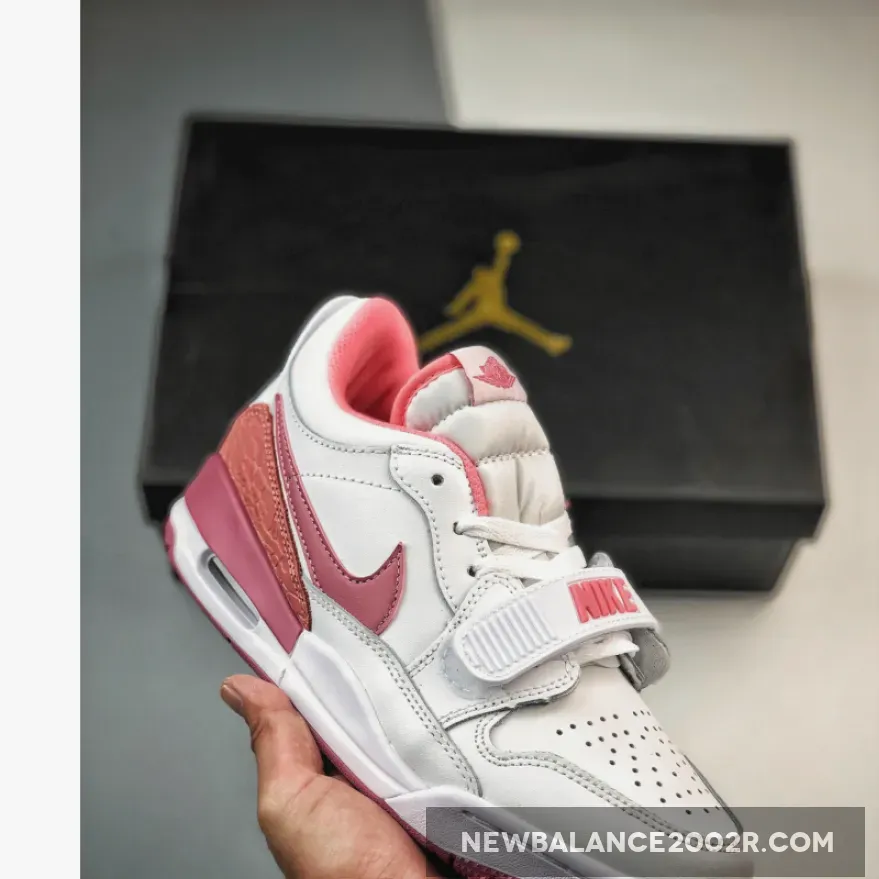 Jordan Legacy 312 Low White/Coral Chalk/Desert Berry - Nike Desert Berry FN3407-161