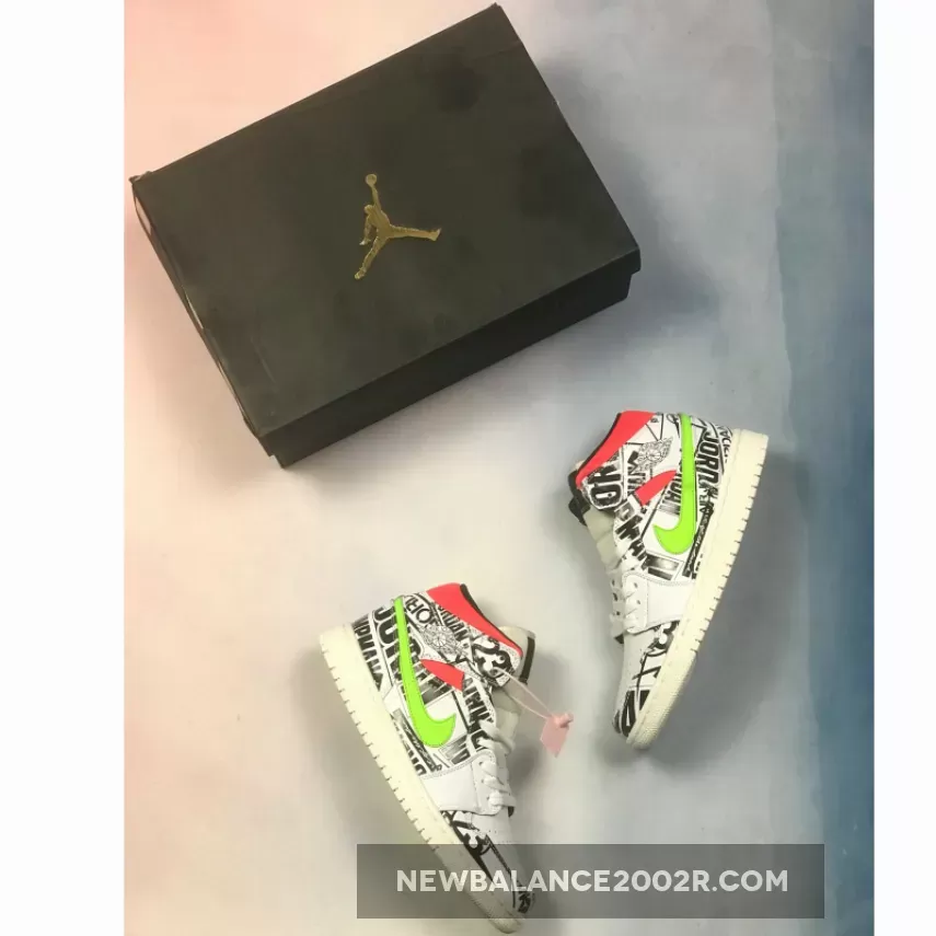 Where To Buy Jordan 1 Mid All Over Logos 554724-119