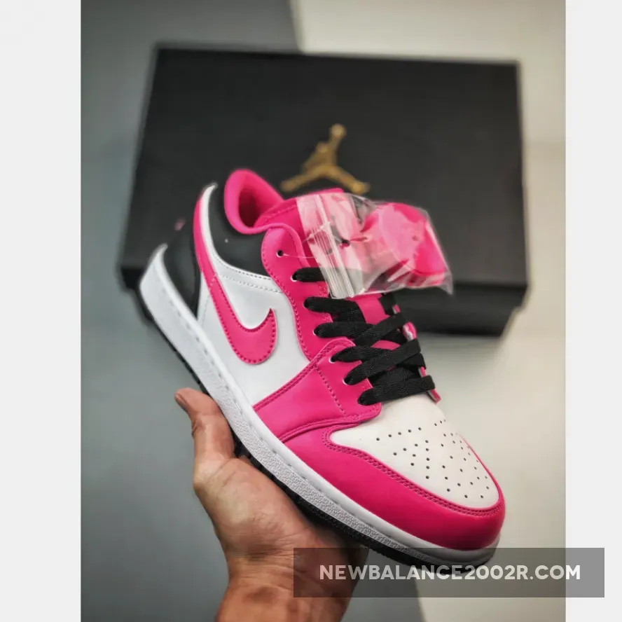Jordan 1 Pink And Black Low / Air Jordan 1 Low Fierce Pink/Black-White DZ5365-601