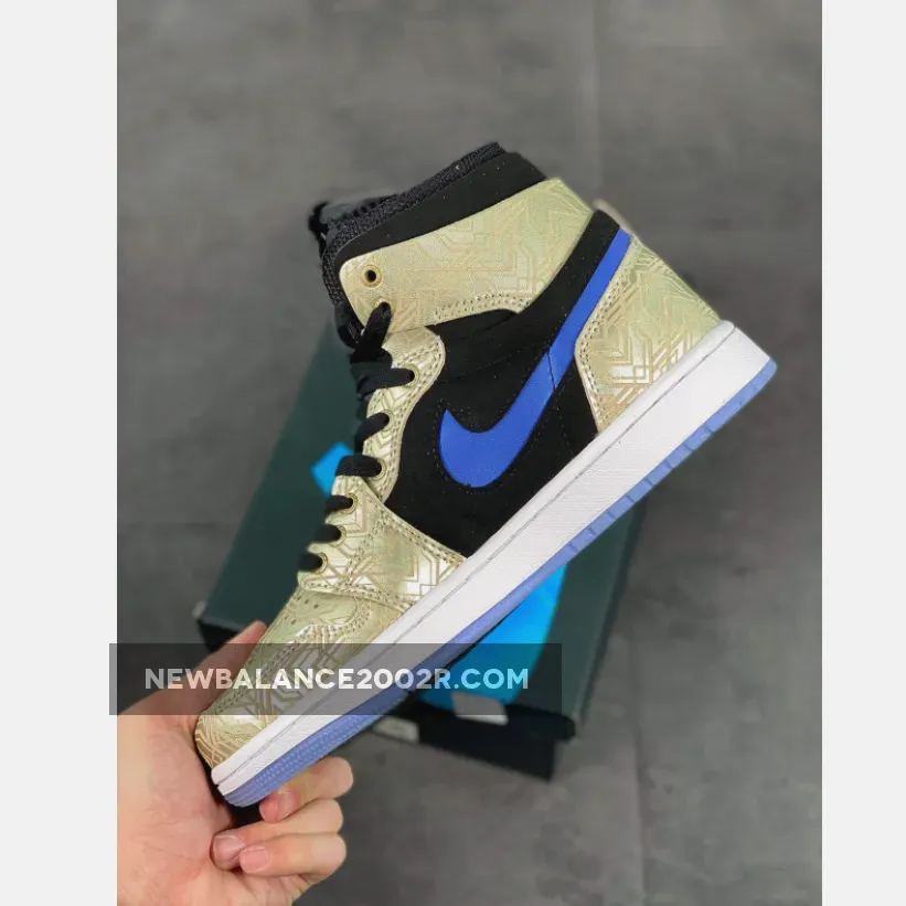 Air Jordan 1 Zoom CMFT 'Gold Laser' DQ0659-700 #air jordan 1 zoom air comfort gold laser