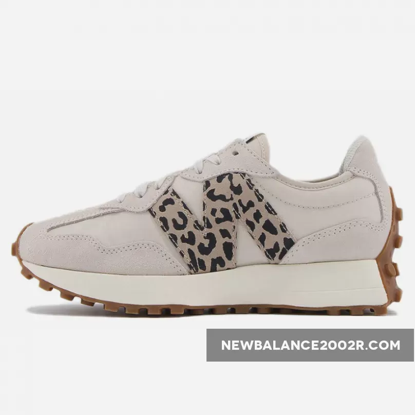 New Balance 327 Moonbeam Leopard MS327ANA #327 trainers moombean leopard