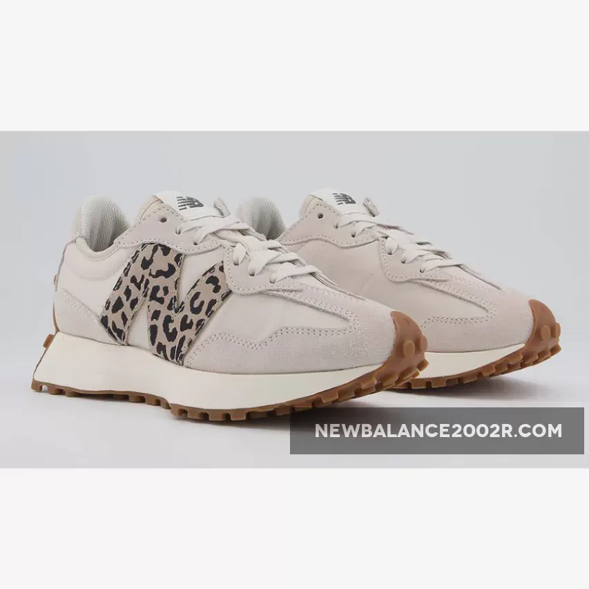 New Balance 327 Moonbeam Leopard MS327ANA #327 trainers moombean ...