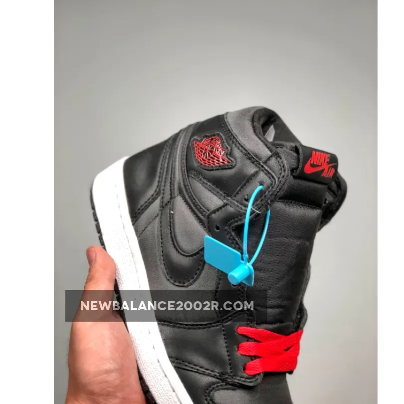 Jordan 1 Black Satin 555088-060 #nike air jordan red black