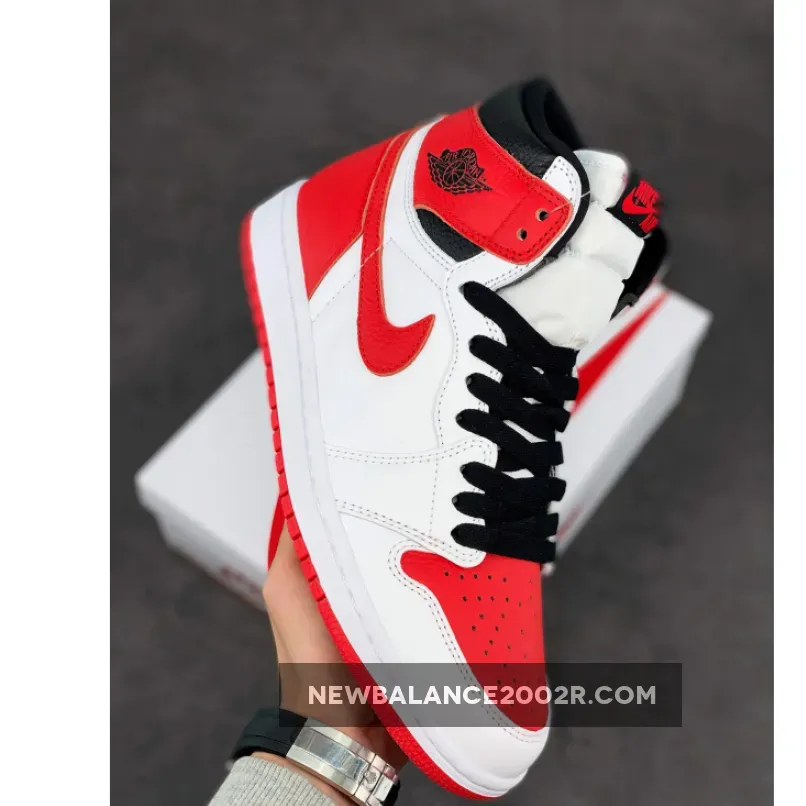 Air Jordan 1 High Heritage White Red