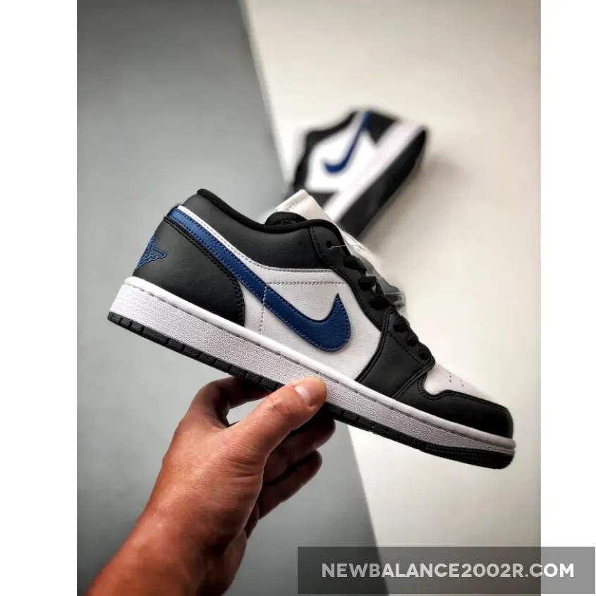 Air Jordan 1 Low Anthracite Industrial Blue