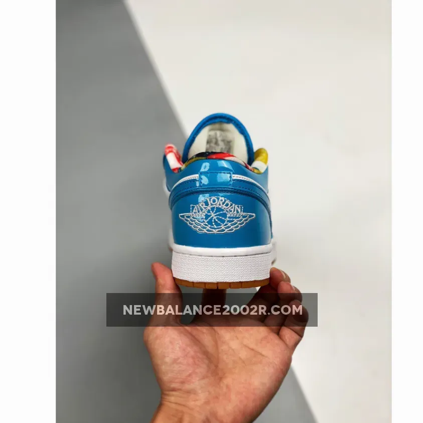 Air Jordan 1 Low Barcelona Print Air Jordan 1 Low Barcelona Print