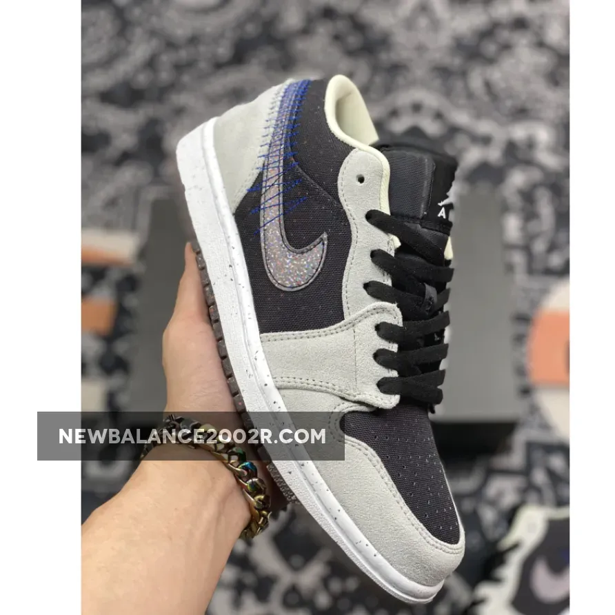 Air Jordan 1 Low "Crater" Black Grey