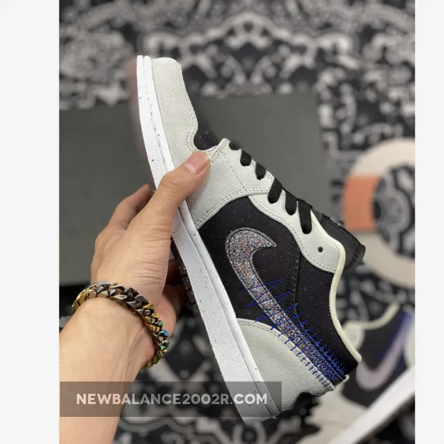 Air Jordan 1 Low "Crater" Black Grey Air Jordan 1 Low "Crater" Black Grey