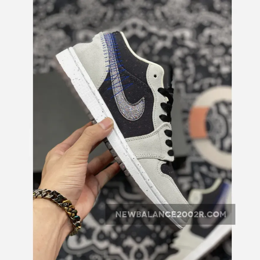 Air Jordan 1 Low "Crater" Black Grey Air Jordan 1 Low "Crater" Black Grey