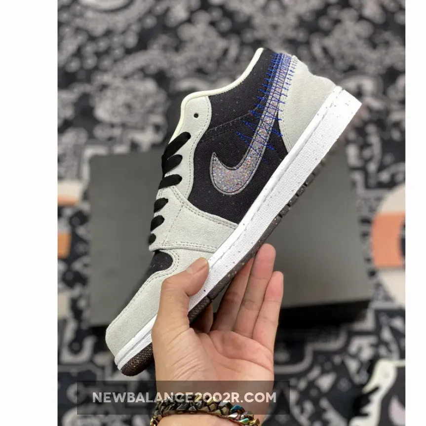 Air Jordan 1 Low "Crater" Black Grey Air Jordan 1 Low "Crater" Black Grey
