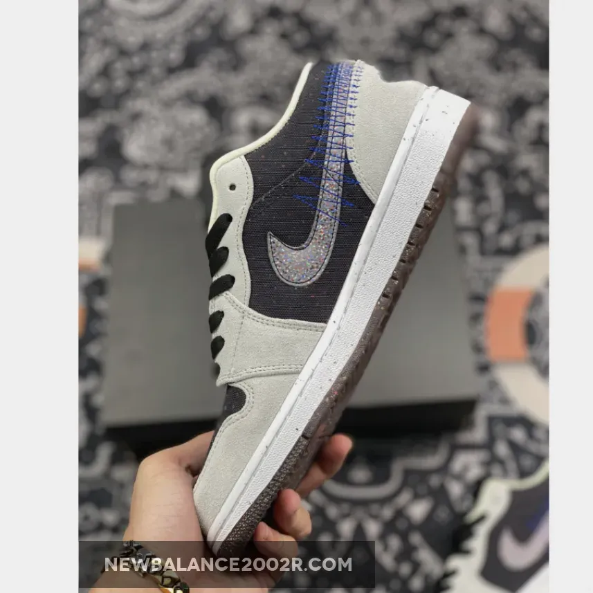 Air Jordan 1 Low "Crater" Black Grey Air Jordan 1 Low "Crater" Black Grey