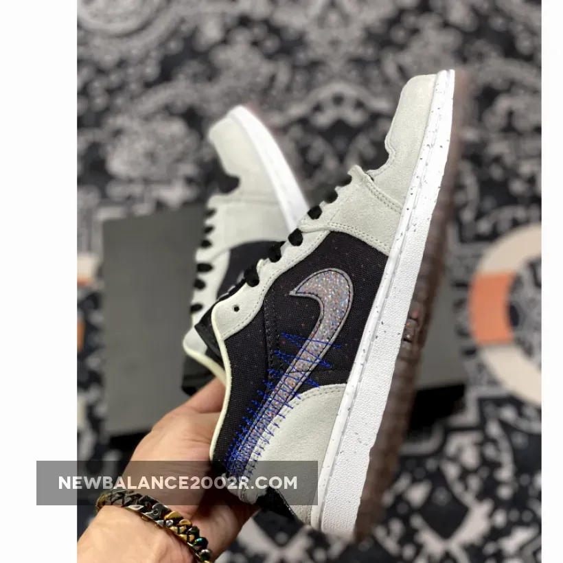 Air Jordan 1 Low "Crater" Black Grey Air Jordan 1 Low "Crater" Black Grey