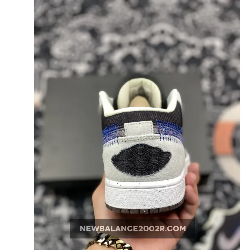 Air Jordan 1 Low "Crater" Black Grey Air Jordan 1 Low "Crater" Black Grey