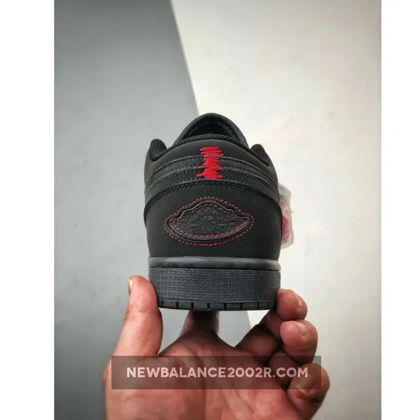 Air Jordan 1 Low Grey Red Stitch Air Jordan 1 Low Grey Red Stitch