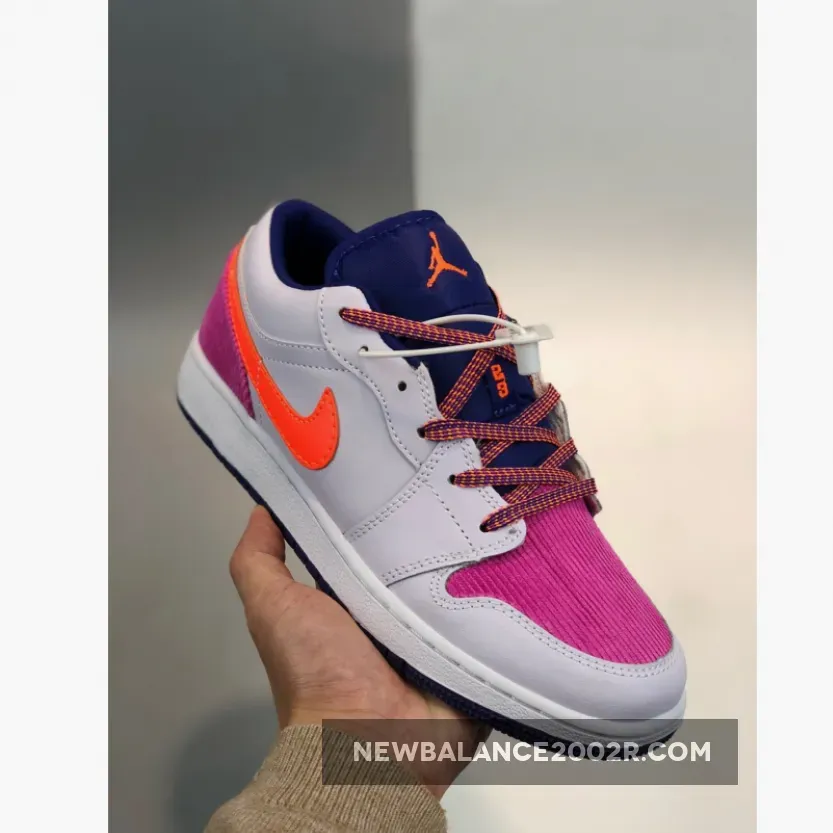 Air Jordan 1 Low GS ‘Pink Corduroy’