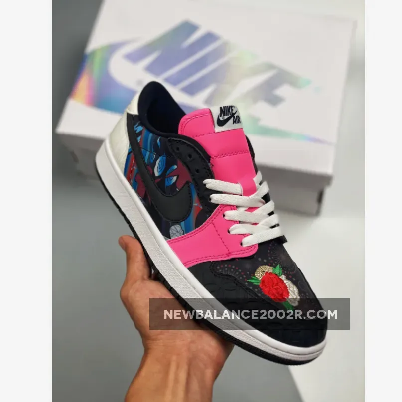 Air Jordan 1 Low OG "Chinese New Year 2020" Black/Multi-Color