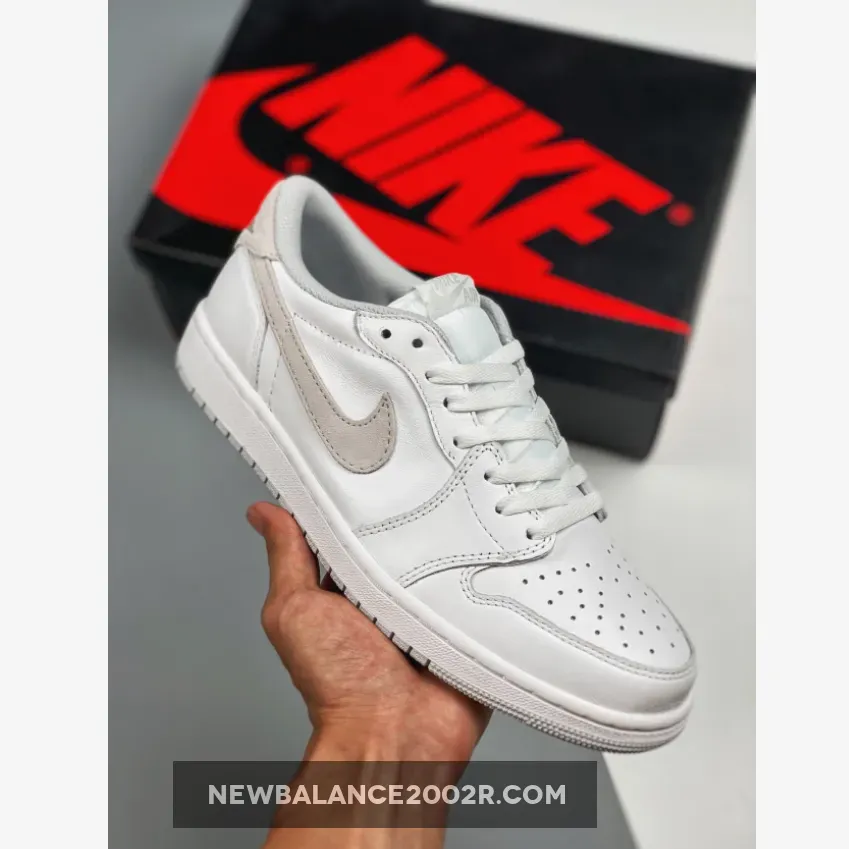 Air Jordan 1 Low OG White/Neutral Grey