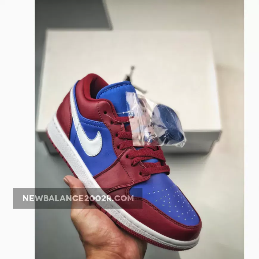 Air Jordan 1 Low Pomegranate Blue WMNS