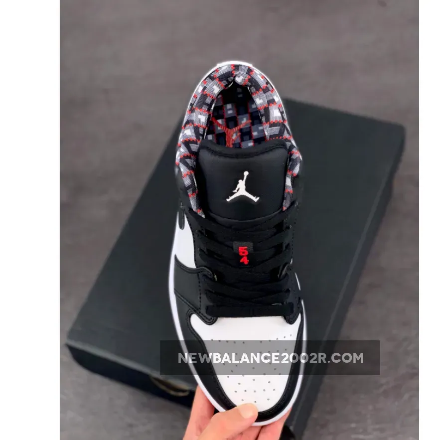 Air Jordan 1 Low "Quai 54" Black White Air Jordan 1 Low "Quai 54" Black White