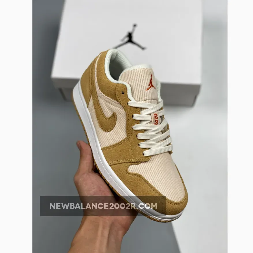 Air Jordan 1 Low Suede Corduroy