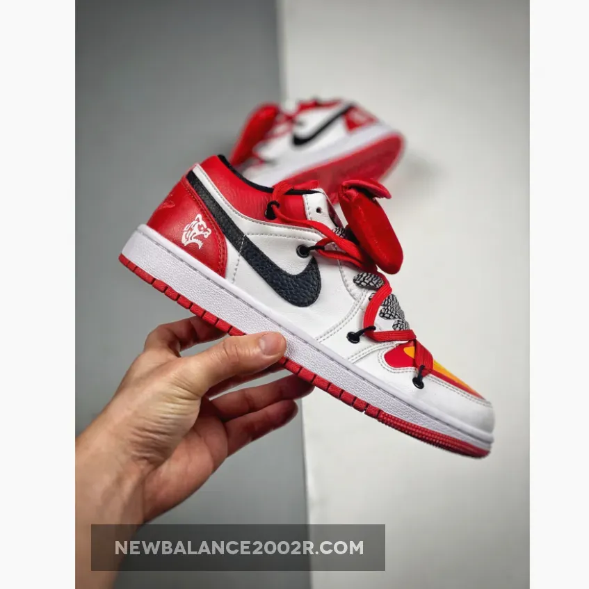Air Jordan 1 Low White Gym Red Air Jordan 1 Low White Gym Red