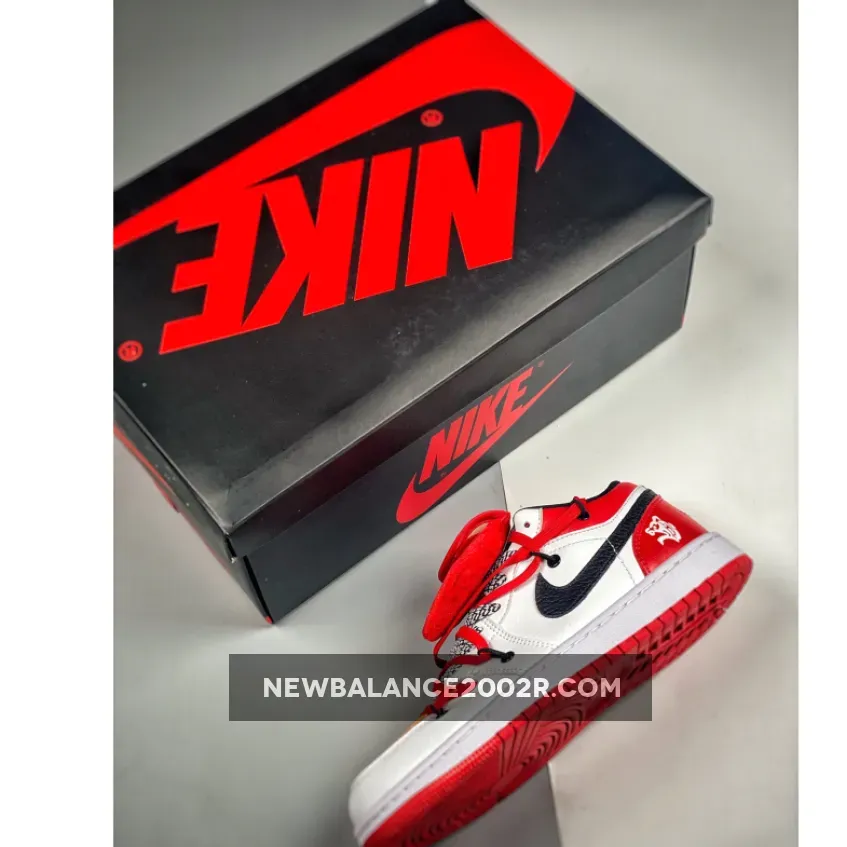 Air Jordan 1 Low White Gym Red Air Jordan 1 Low White Gym Red
