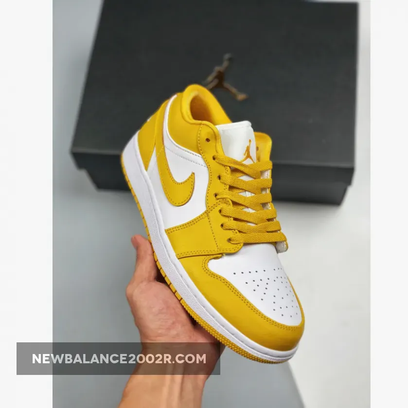 Air Jordan 1 Low White/Pollen