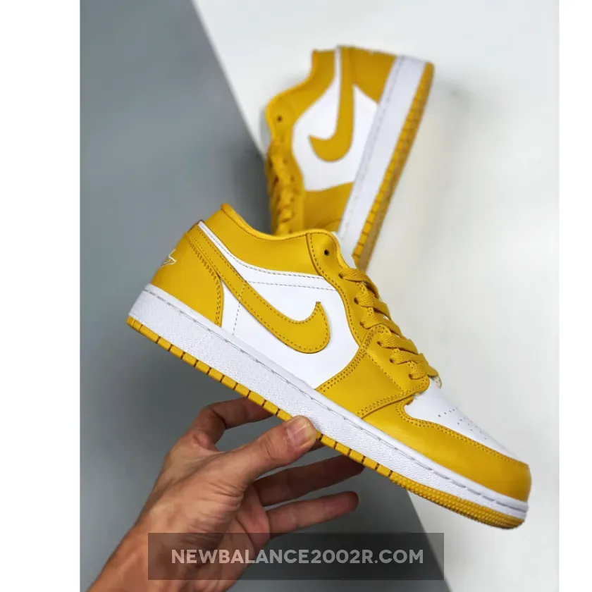 Air Jordan 1 Low White/Pollen Air Jordan 1 Low White/Pollen