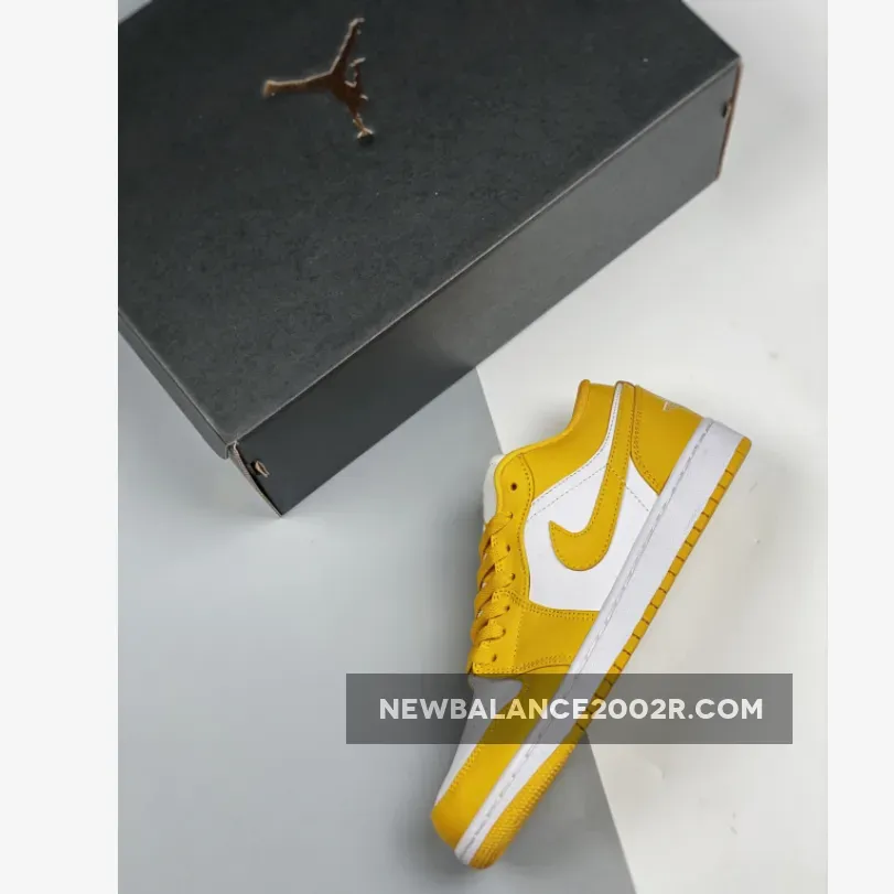Air Jordan 1 Low White/Pollen Air Jordan 1 Low White/Pollen