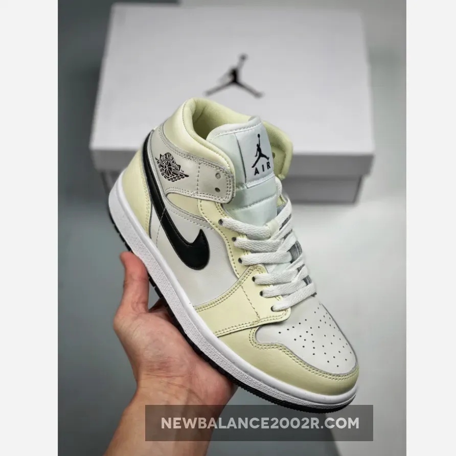 Air Jordan 1 Mid Coconut Milk/Black-Summit White