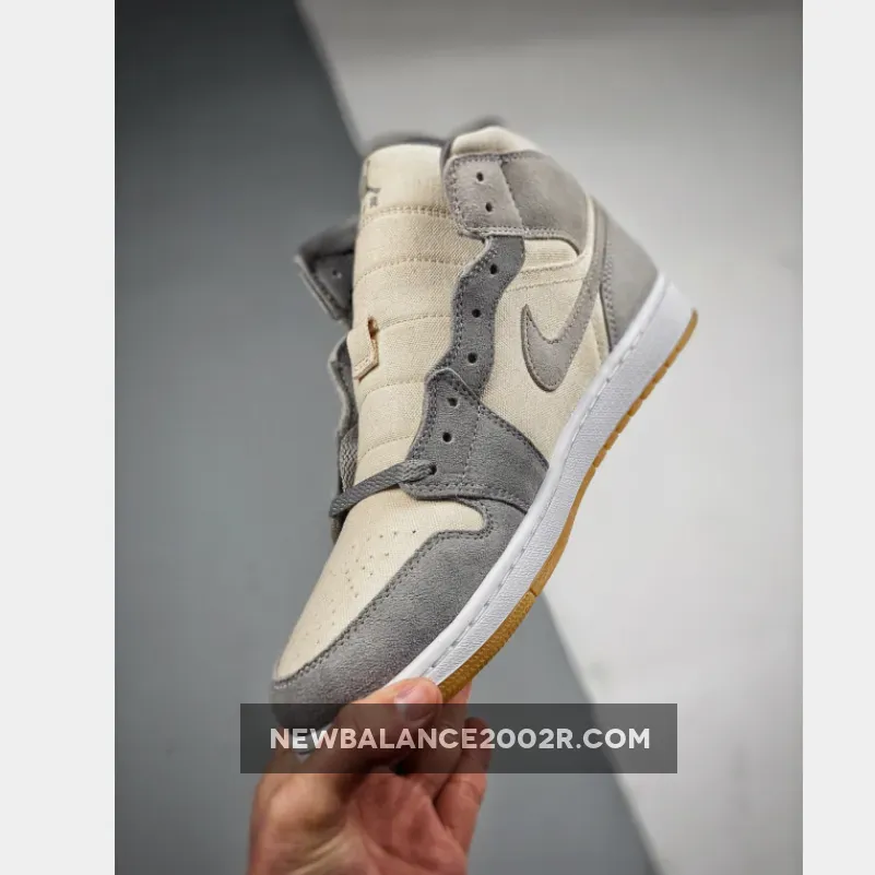 Air Jordan 1 Mid Cream Grey Air Jordan 1 Mid Cream Grey