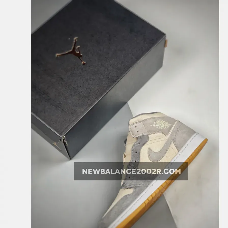 Air Jordan 1 Mid Cream Grey Air Jordan 1 Mid Cream Grey