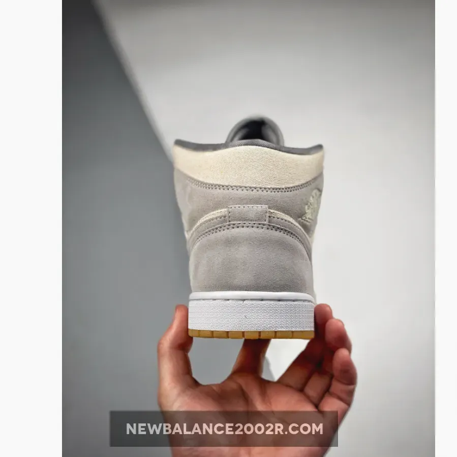Air Jordan 1 Mid Cream Grey Air Jordan 1 Mid Cream Grey