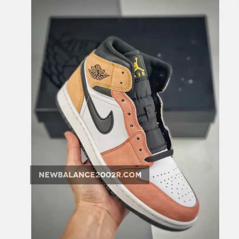 Air Jordan 1 Mid "Flight Club" Magic Ember/Sundial