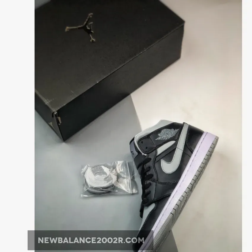Air Jordan 1 Mid Grey Black Air Jordan 1 Mid Grey Black