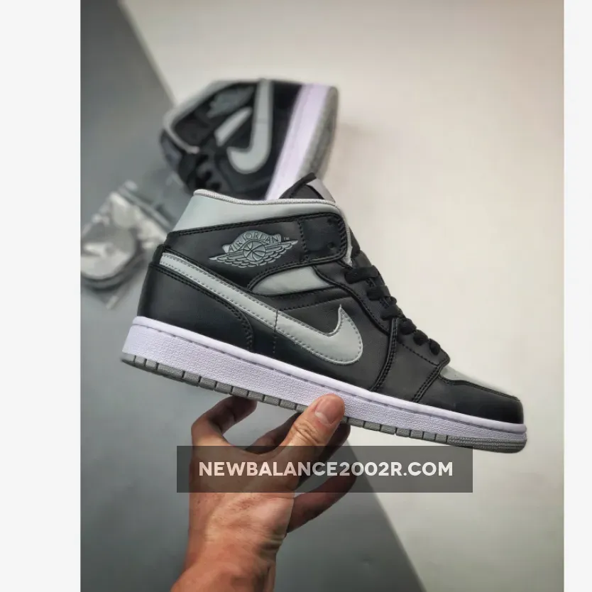Air Jordan 1 Mid Grey Black Air Jordan 1 Mid Grey Black