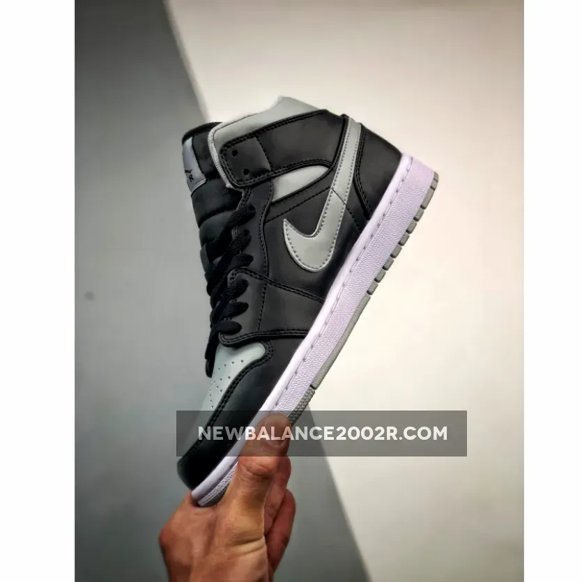 Air Jordan 1 Mid Grey Black Air Jordan 1 Mid Grey Black