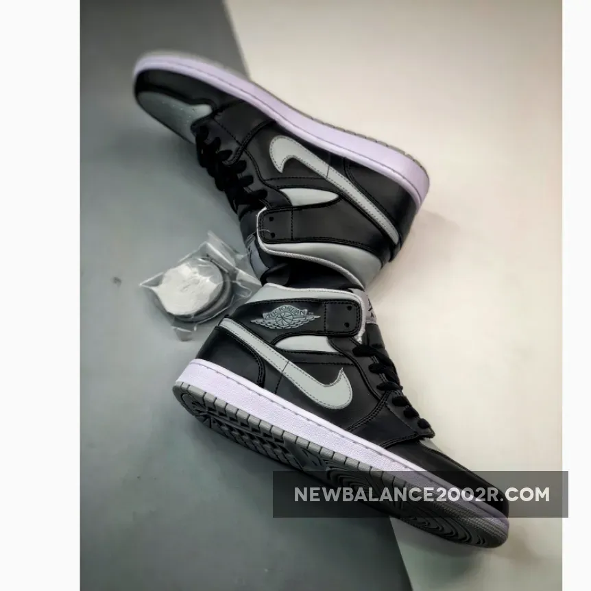 Air Jordan 1 Mid Grey Black Air Jordan 1 Mid Grey Black