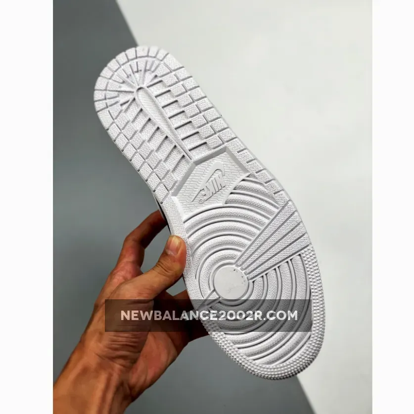 Air Jordan 1 Mid Obsidian/White-White Air Jordan 1 Mid Obsidian/White-White