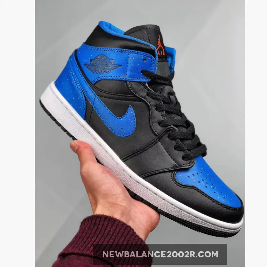 Air Jordan 1 Mid ‘Royal Splatter’